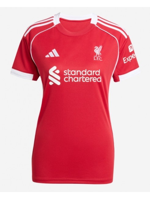 Liverpool Zenski Domaci Dres 2025-26 Kratak Rukavima Liverpool Zenski Domaci Dres 2025-26 Kratak Rukavima